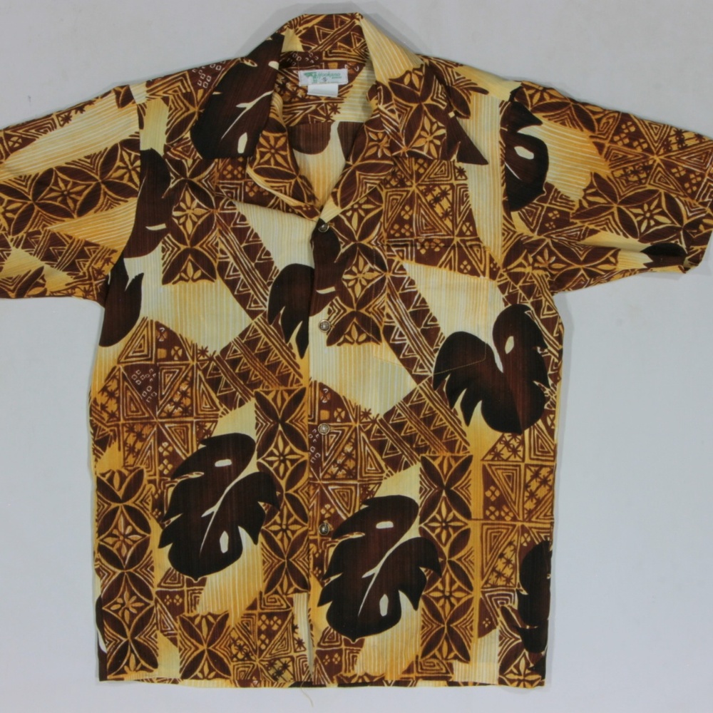70s Vintage Hookano Hawaiian Aloha Shirt